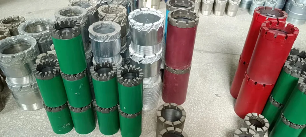 Hq Nq Single and Double Pipelines PDC Core Drilling Bits Hot Pressing Diamond Core Drill Bit